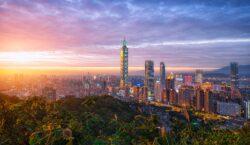 Is Taiwan LGBT Friendly? Skyline view of Taipei at sunset